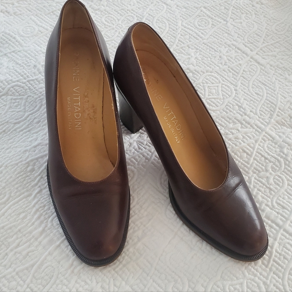 Anne Klein 6.5M Women's Brown Pumps